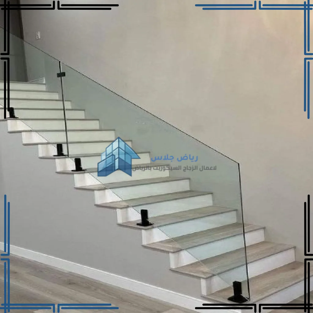 تركيب درابزين سلالم زجاج سيكوريت بالرياض (10)_11