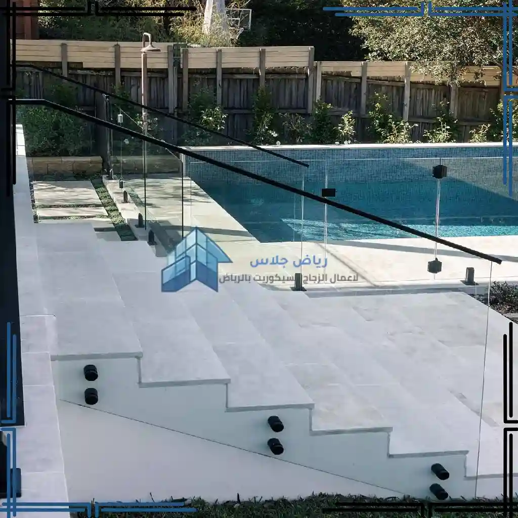 تركيب درابزين سلالم زجاج سيكوريت بالرياض (25)_26