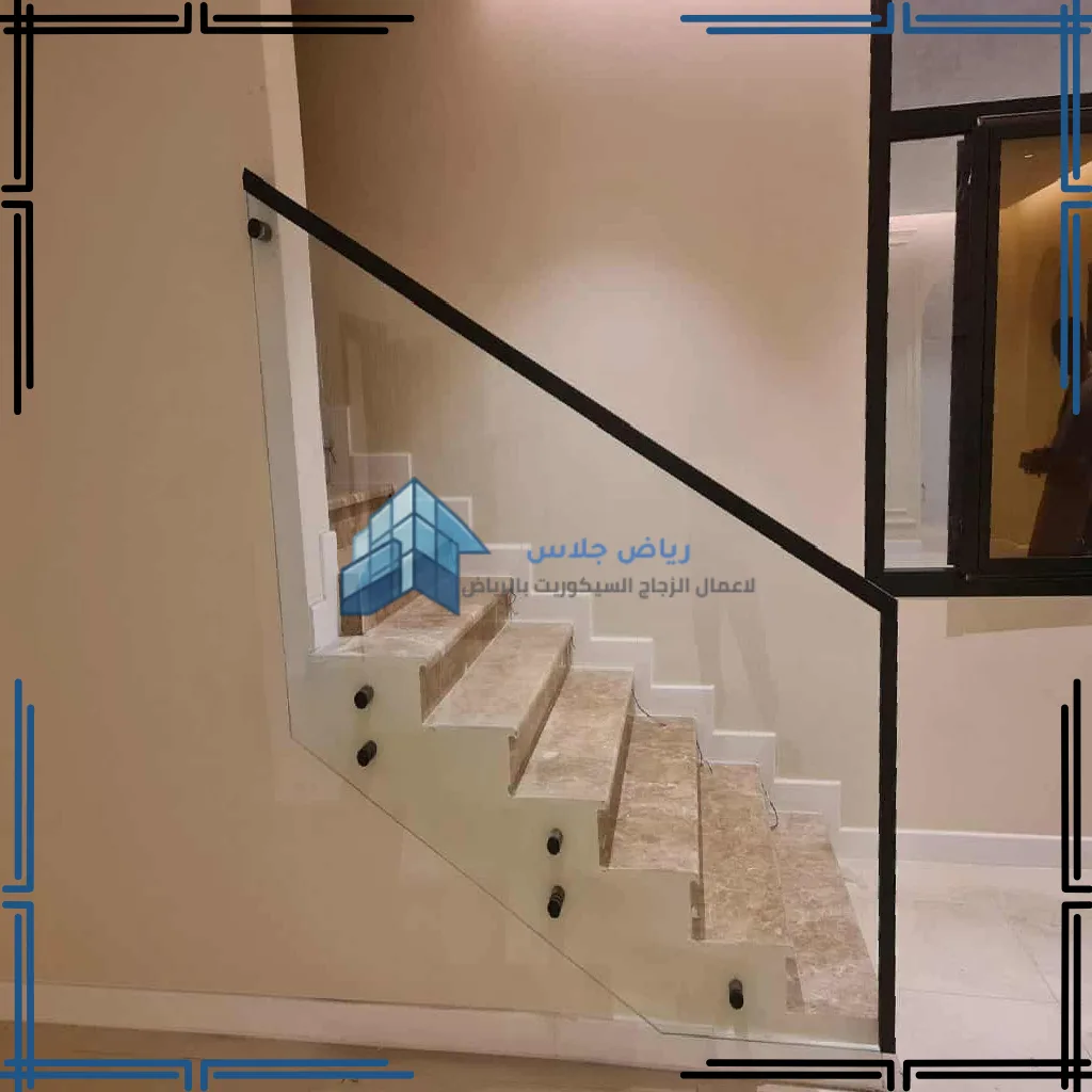 تركيب درابزين سلالم زجاج سيكوريت بالرياض (31)_32