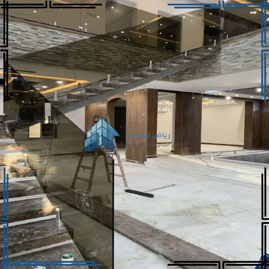 تركيب درابزين سلالم زجاج سيكوريت بالرياض (38)_39