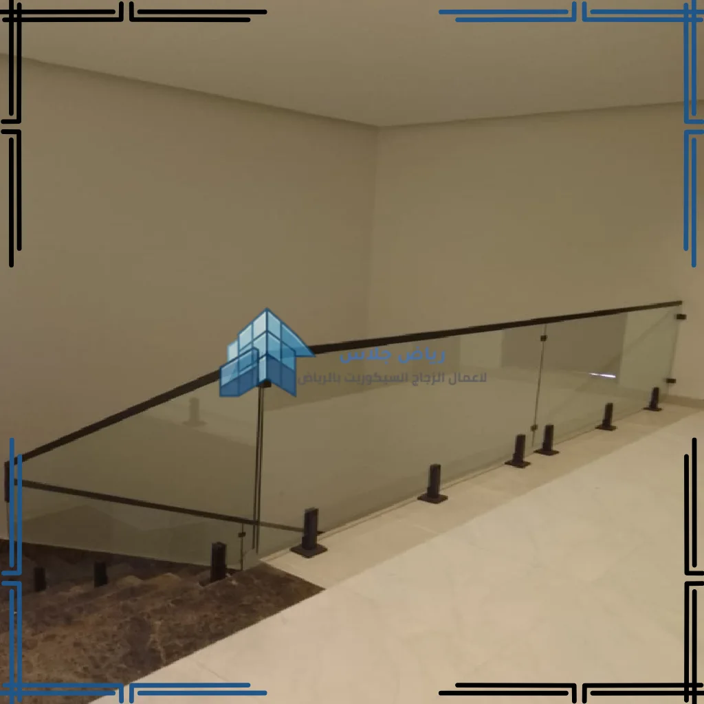 تركيب درابزين سلالم زجاج سيكوريت بالرياض (43)_44