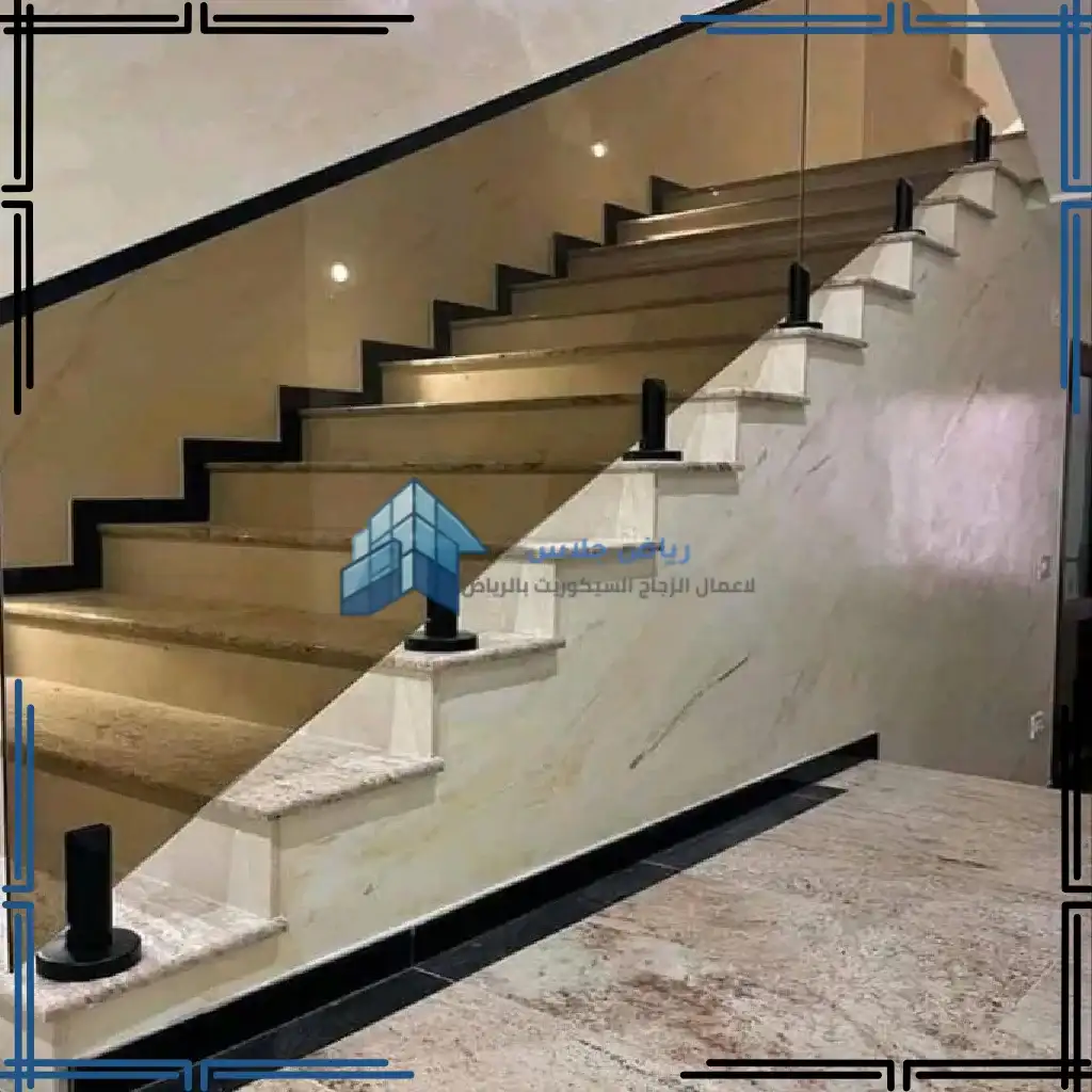 تركيب درابزين سلالم زجاج سيكوريت بالرياض (7)_8